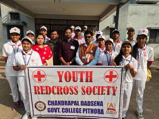 Youth Red Cross Society Camp, Mahasamund, 2025-26 