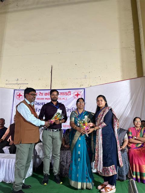 Youth Red Cross Society Camp, Mahasamund, 2025-26 