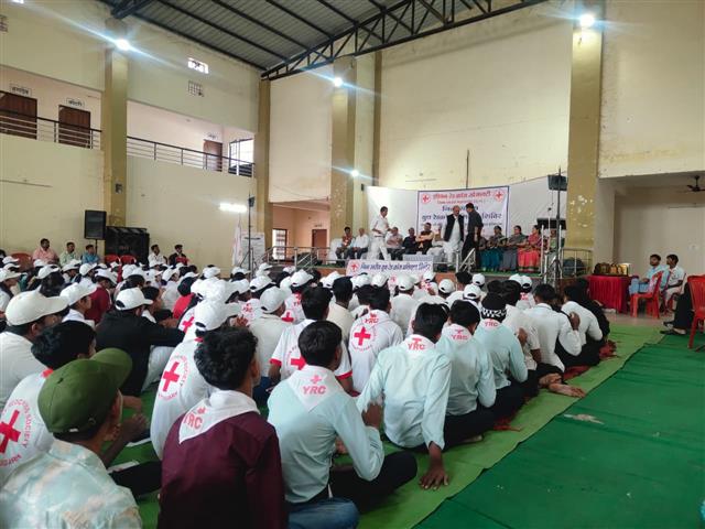 Youth Red Cross Society Camp, Mahasamund, 2025-26 